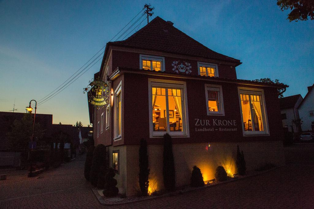 Landhotel Restaurant Zur Krone Gottenheim Buitenkant foto